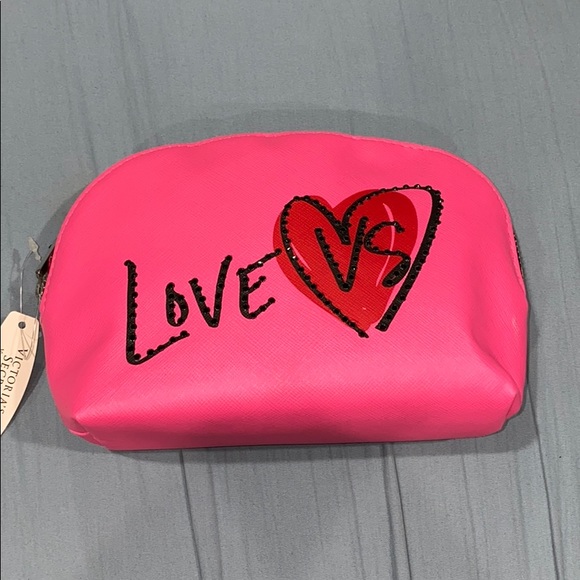 Victoria’s Secret Love VS Bling Make-up Pouch 💎 - Picture 1 of 9